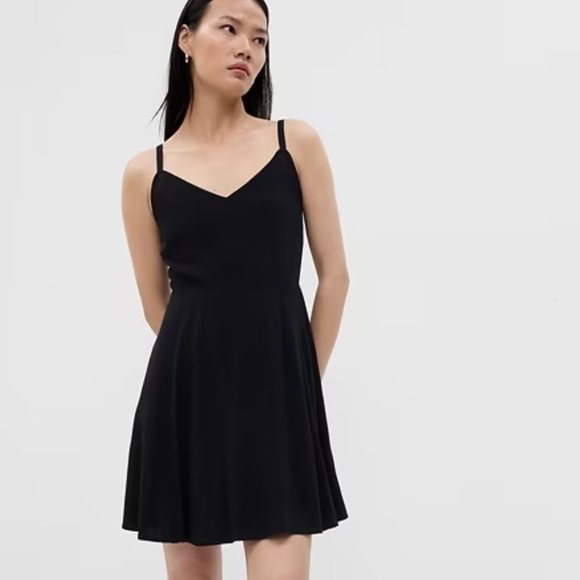 aubrey black wool knitted cardigan dress Aton